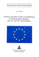 Book cover of: Formen perspektivischer Leserfuehrung im franzoesischen Roman des 19. und 20. Jahrhunderts