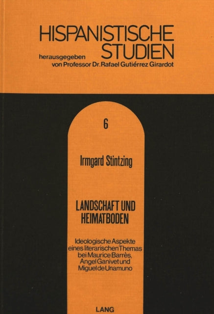 Book cover of: Landschaft und Heimatboden