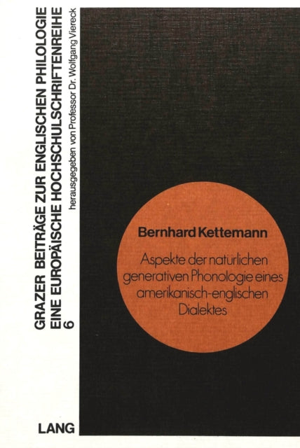 Book cover of: Aspekte der natuerlichen Generativen Phonologie eines amerikanisch-englischen Dialektes