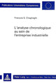 Book cover of: L'analyse chronologique au sein de l'entreprise industrielle