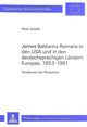Book cover of: James Baldwins Romane in den USA und in den deutschsprachigen Laendern Europas, 1953-1981