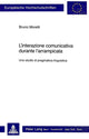 Book cover of: L'interazione comunicativa durante l'arrampicata