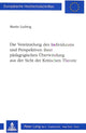 Book cover of: Die Vereinzelung des Individuums und Perspektiven ihrer paedagogischen Ueberwindung aus der Sicht der Kritischen Theorie. By: Martin Ludwig