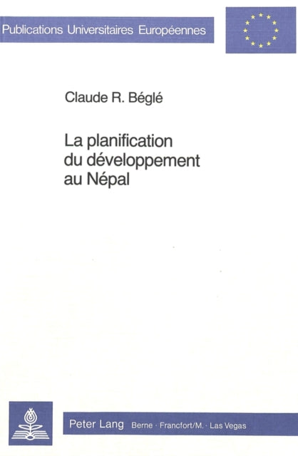 Book cover of: La planification du developpement au Nepal