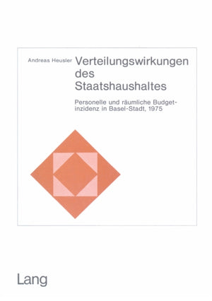 Verteilungswirkungen des Staatshaushaltes