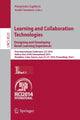 Book cover of: Learning and Collaboration Technologies: Designing and Developing Novel Learning Experiences. By: Panayiotis Zaphiris