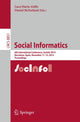 Book cover of: Social Informatics. By: Luca Maria Aiello