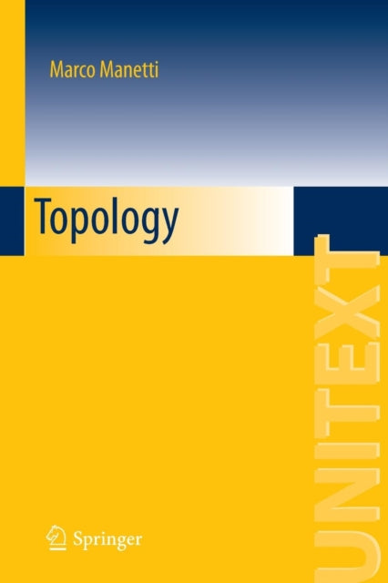 Book cover of: Topology. By: Marco Manetti