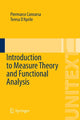 Book cover of: Introduction to Measure Theory and Functional Analysis. By: Piermarco Cannarsa