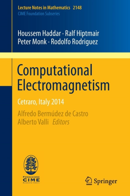 Book cover of: Computational Electromagnetism. By: Houssem Haddar