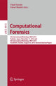 Book cover of: Computational Forensics. By: Utpal Garain