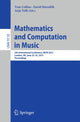 Book cover of: Mathematics and Computation in Music. By: Tom Collins