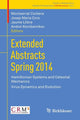 Book cover of: Extended Abstracts Spring 2014. By: Montserrat Corbera