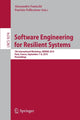 Book cover of: Software Engineering for Resilient Systems. By: Alessandro Fantechi