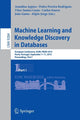Book cover of: Machine Learning and Knowledge Discovery in Databases. By: Annalisa Appice