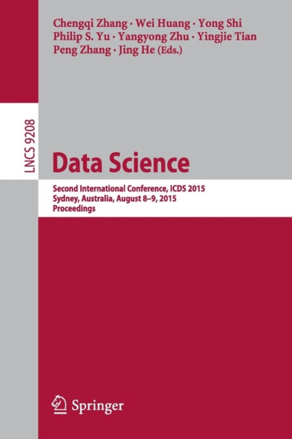 Book cover of: Data Science. By: Chengqi Zhang