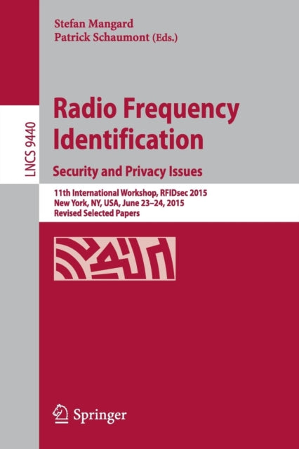 Book cover of: Radio Frequency Identification. By: Stefan Mangard