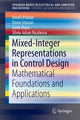 Book cover of: Mixed-Integer Representations in Control Design. By: Ionela Prodan