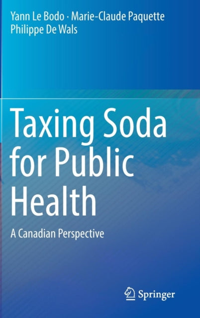 Book cover of: Taxing Soda for Public Health. By: Yann Le Bodo