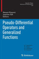Book cover of: Pseudo-Differential Operators and Generalized Functions. By: Stevan Pilipović