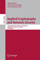 Book cover of: Applied Cryptography and Network Security. By: Mark Manulis