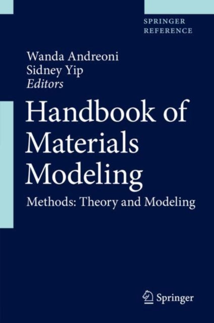 Book cover of: Handbook of Materials Modeling. By: Wanda Andreoni