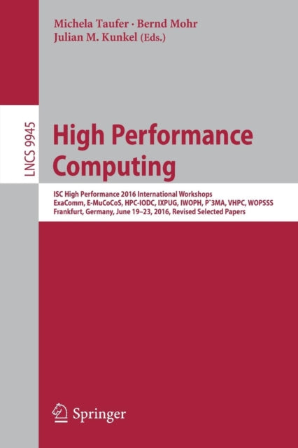 Book cover of: High Performance Computing. By: Michela Taufer