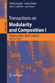 Book cover of: Transactions on Modularity and Composition I