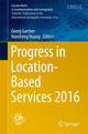 Book cover of: Progress in Location-Based Services 2016. By: Georg Gartner