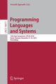 Book cover of: Programming Languages and Systems. By: Atsushi Igarashi