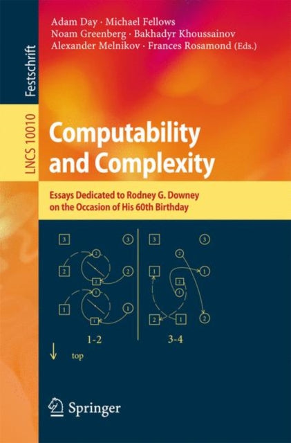 Book cover of: Computability and Complexity. By: Adam Day