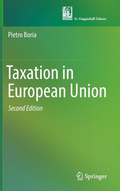 Book cover of: Taxation in European Union. By: Pietro Boria