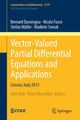 Book cover of: Vector-Valued Partial Differential Equations and Applications. By: Bernard Dacorogna