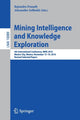 Book cover of: Mining Intelligence and Knowledge Exploration. By: Rajendra Prasath