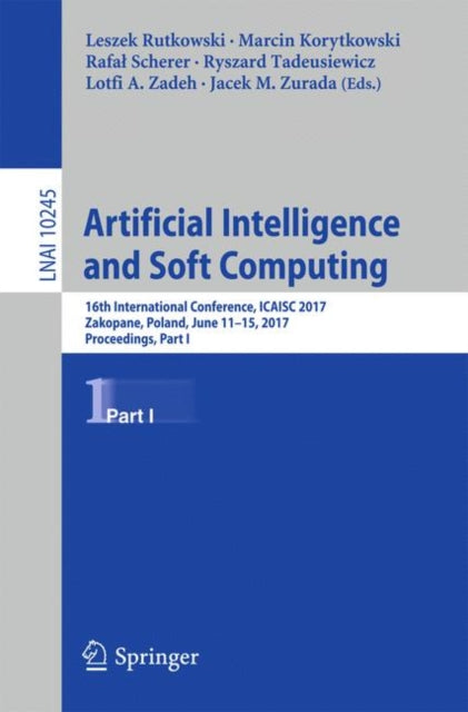 Book cover of: Artificial Intelligence and Soft Computing. By: Leszek Rutkowski