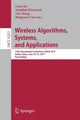 Book cover of: Wireless Algorithms, Systems, and Applications. By: Liran Ma