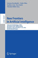 Book cover of: New Frontiers in Artificial Intelligence. By: Setsuya Kurahashi