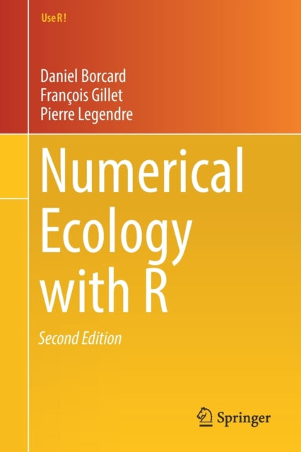 Book cover of: Numerical Ecology with R. By: Daniel Borcard