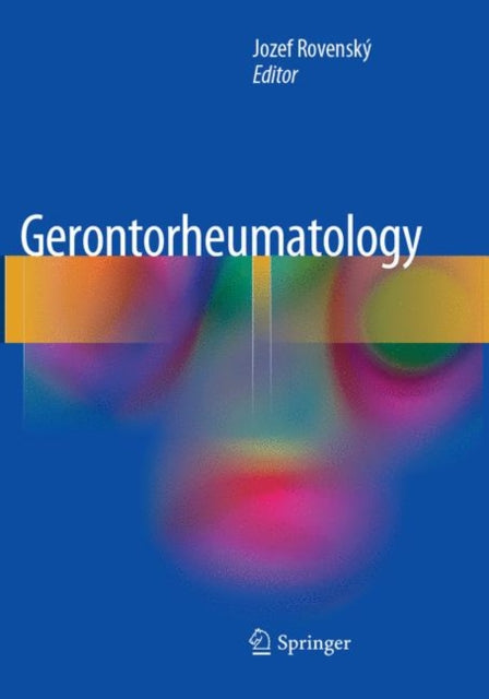 Book cover of: Gerontorheumatology. By: Jozef Rovenský