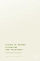 Book cover of: Silence in Modern Literature and Philosophy. By: Thomas Gould