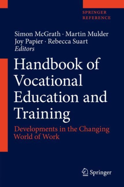Book cover of: Handbook of Vocational Education and Training. By: Simon McGrath