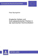 Book cover of: Englische Verben und ihre substantivischen Partner in der technischen Kommunikation. By: Peter Baumgartner