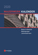 Book cover of: Mauerwerk-Kalender 2020. By: Wolfram Jäger