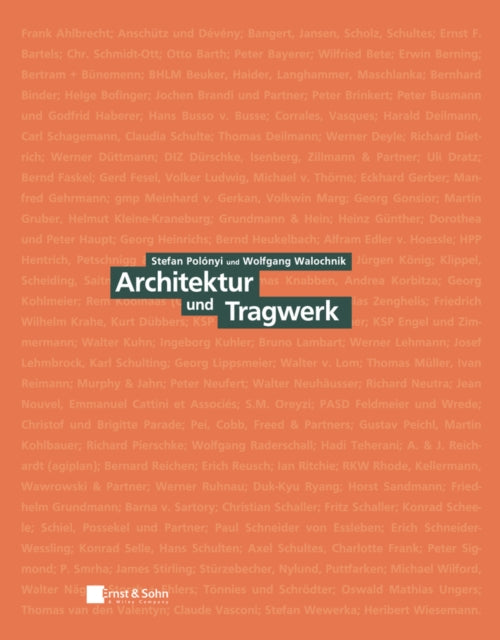 Book cover of: Architektur und Tragwerk. By: Carl Polonyi