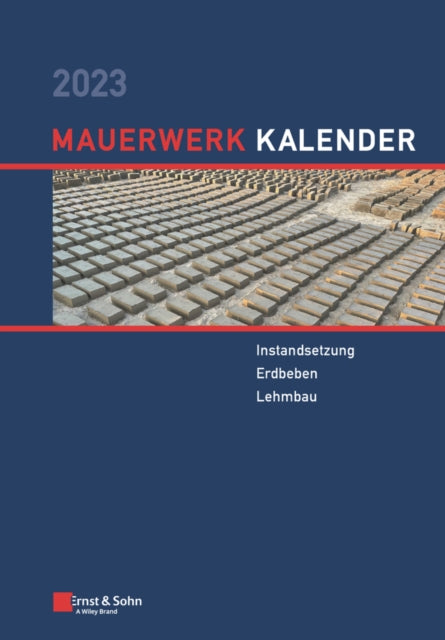 Book cover of: Mauerwerk-Kalender 2023. By: E&S
