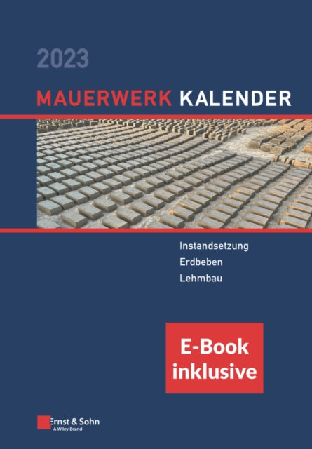 Book cover of: Mauerwerk-Kalender 2023. By: E&S