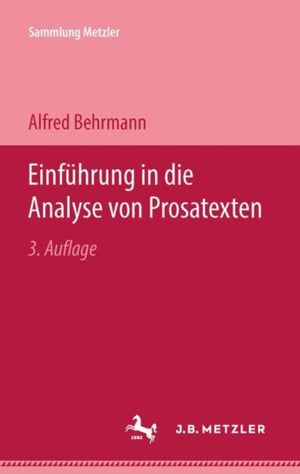 Einfuhrung in die Analyse von Prosatexten