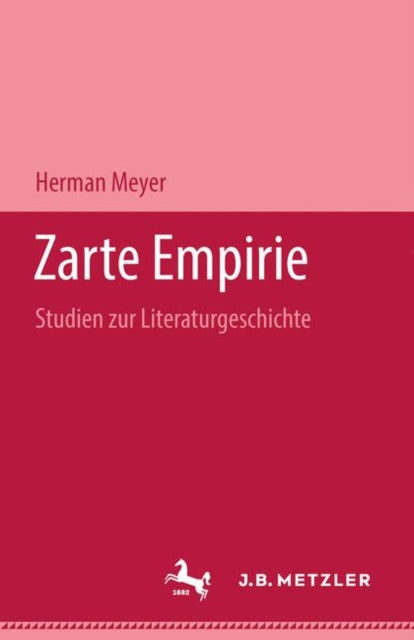 Book cover of: Zarte Empirie. By: Herman Meyer