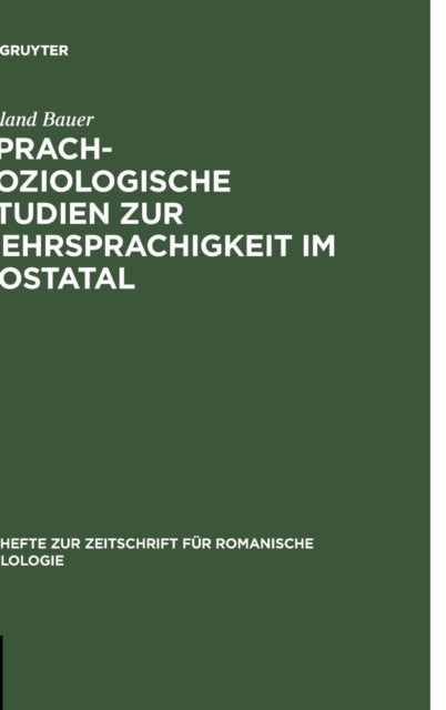 Sprachsoziologische Studien Zur Mehrsprachigkeit Im Aostatal