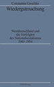 Book cover of: Wiedergutmachung